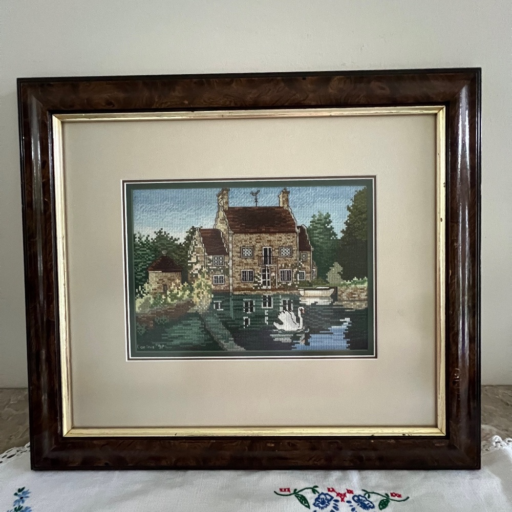 Beautiful Framed Tapestry Needlework